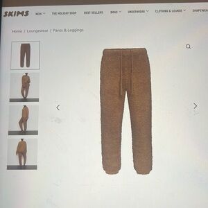 Skims Cozy Knit Unisex Jogger